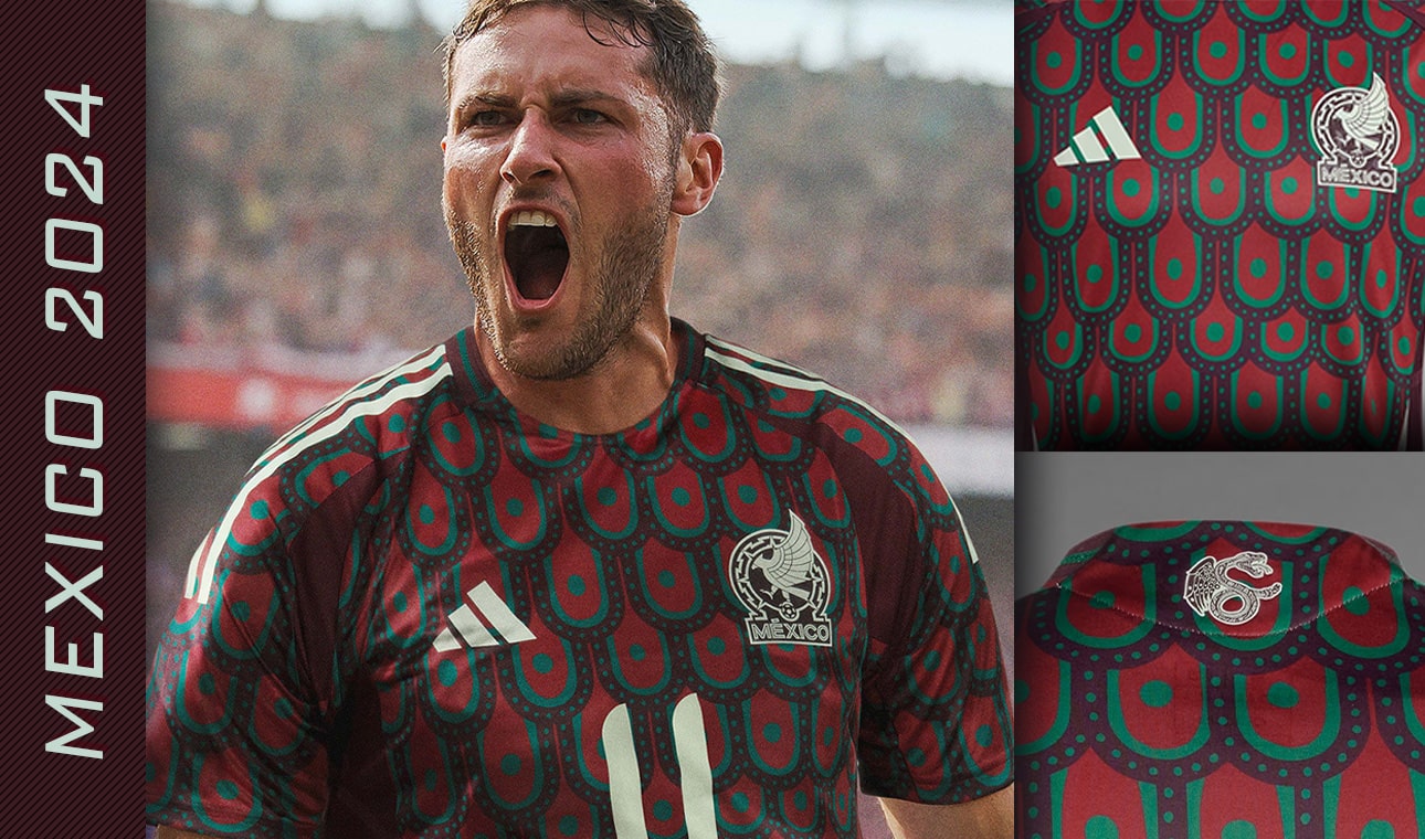 Detalles de la camiseta Adidas Mexico 2024