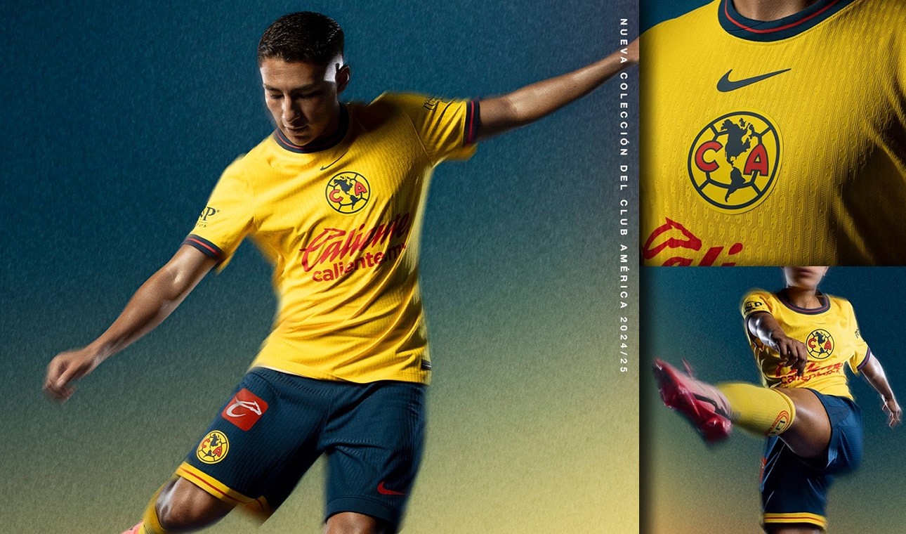 Detalles de la camiseta Nike Club America 2024/2025