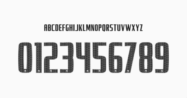 Schriftart Club America Trikot 2021 III Namen Buchstaben Nummern Rueckennummern Preview 00 4063