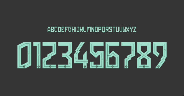 Schriftart Club America Trikot 2022 III Namen Buchstaben Nummern Rueckennummern Preview 00 4346