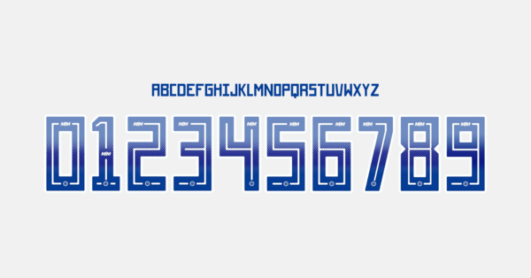 Schriftart Cruzeiro Trikot 2025 II Namen Buchstaben Nummern Rueckennummern Preview 00 4941