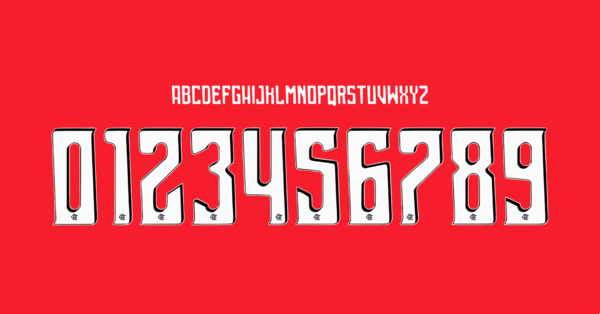 Schriftart Flamengo Trikot Club World Cup 2025 Namen Buchstaben Nummern Rueckennummern Preview 01 4830