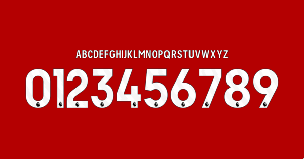 Schriftart Liverpool Fc Trikot 2024 2025 Namen Buchstaben Nummern Rueckennummern Preview 01 4667