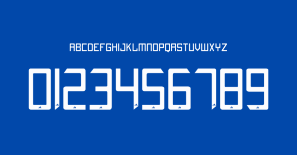 Schriftart Millonarios Fc Trikot 2023 Namen Buchstaben Nummern Rueckennummern Preview 00 4454