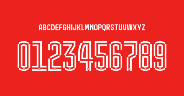 Schriftart Psv Trikot 2020 21 Namen Buchstaben Nummern Rueckennummern Preview 00 3919