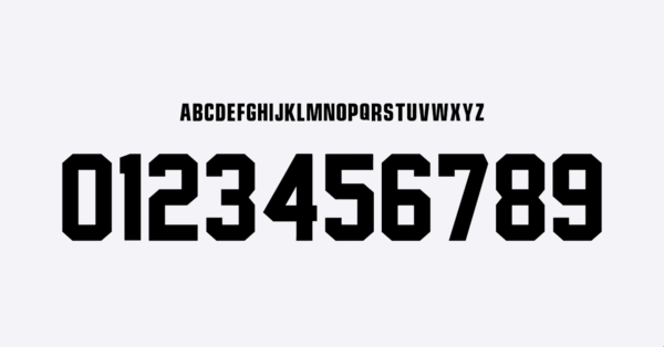 Schriftart River Plate Trikot 2023 2024 Namen Buchstaben Nummern Rueckennummern Preview 01 4481