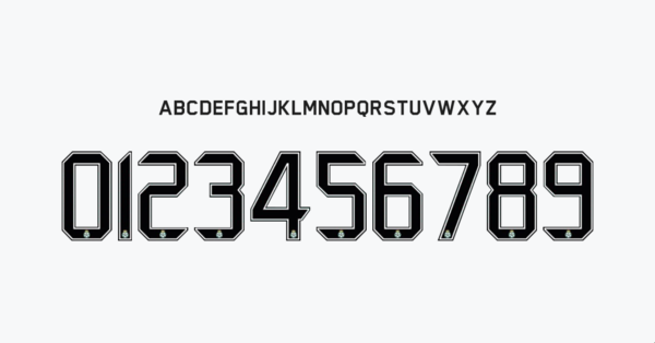 Schriftart Santos Laguna Trikot 2020 21 Namen Buchstaben Nummern Rueckennummern Preview 01 4040