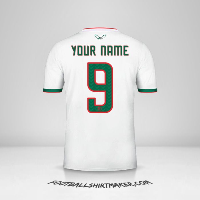 Algeria 2019 jersey number 9 your name