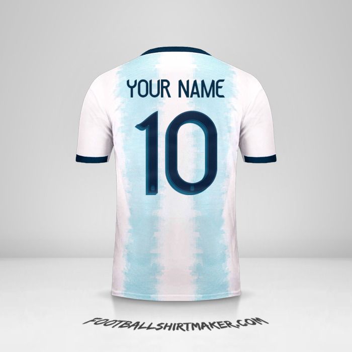 Argentina 2019/20 jersey number 10 your name