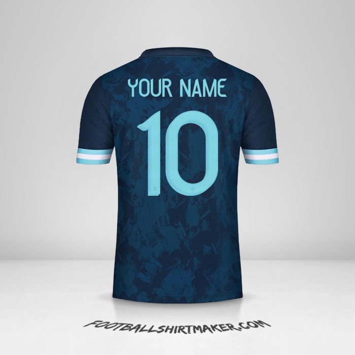 Argentina 2020/21 II jersey number 10 your name