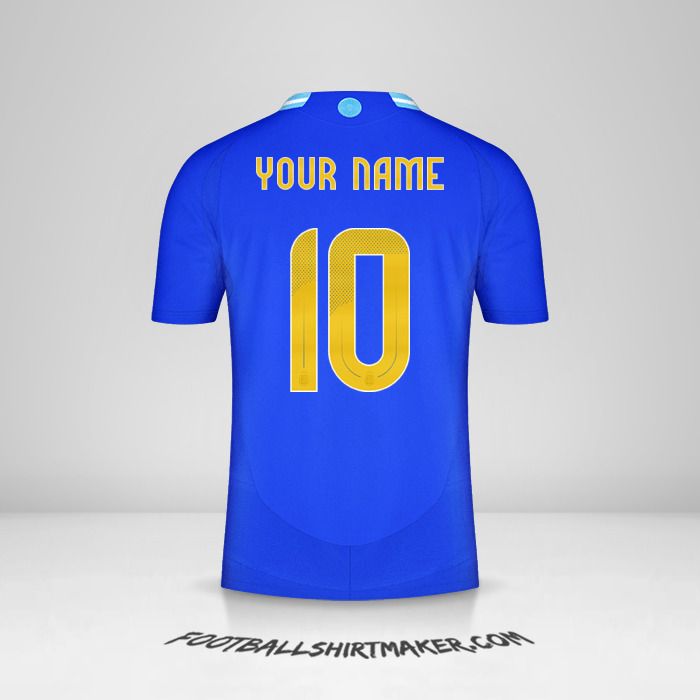 Argentina 2024 II jersey number 10 your name