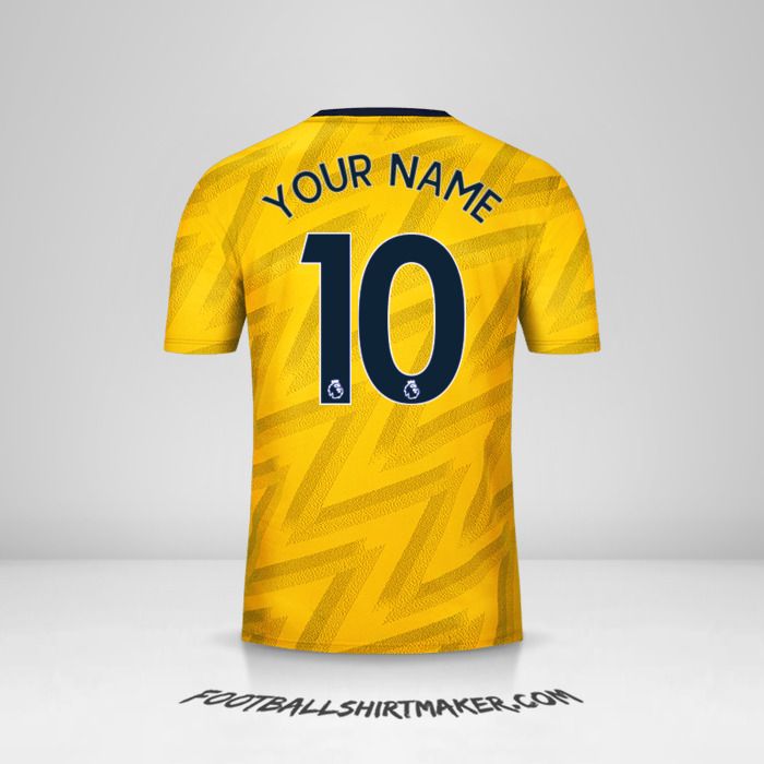 Arsenal 2019/20 II jersey number 10 your name