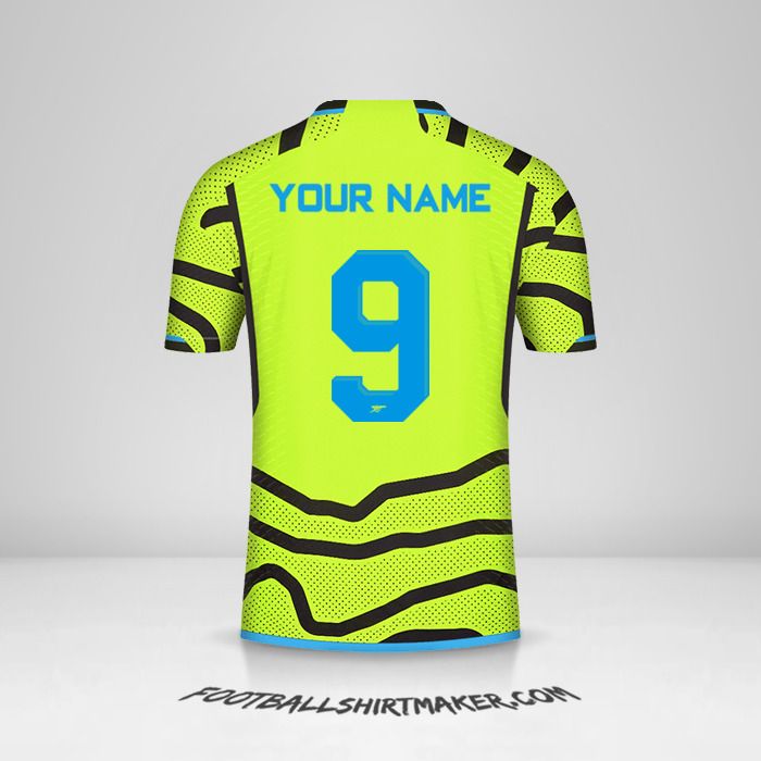 Arsenal 2023/2024 Cup II jersey number 9 your name