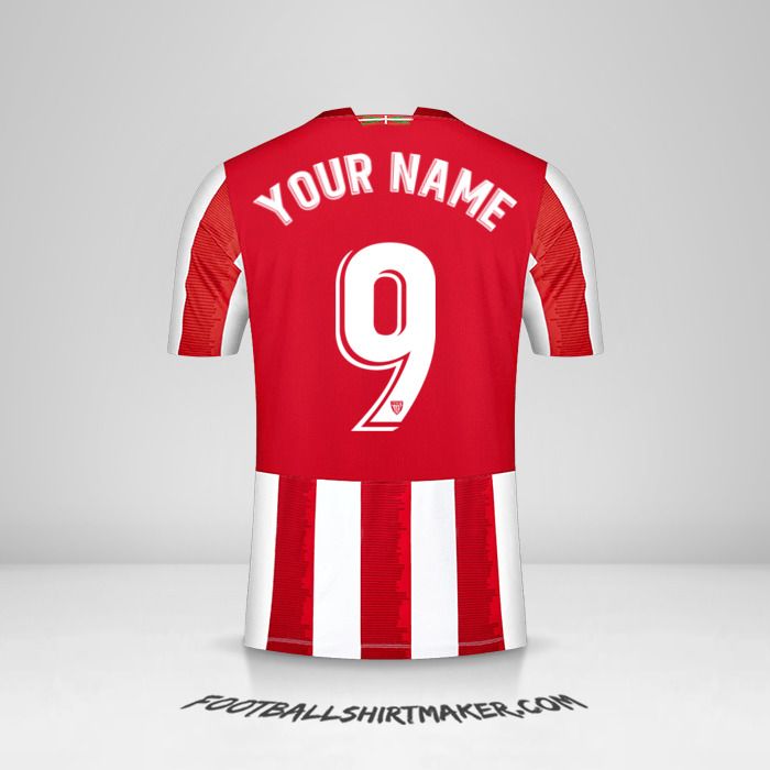 Athletic Club 2020/21 jersey number 9 your name