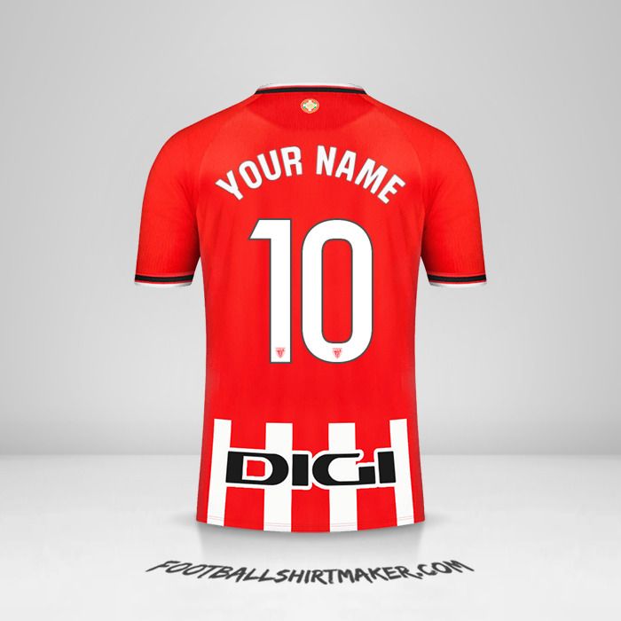 Athletic Club 2023/2024 jersey number 10 your name