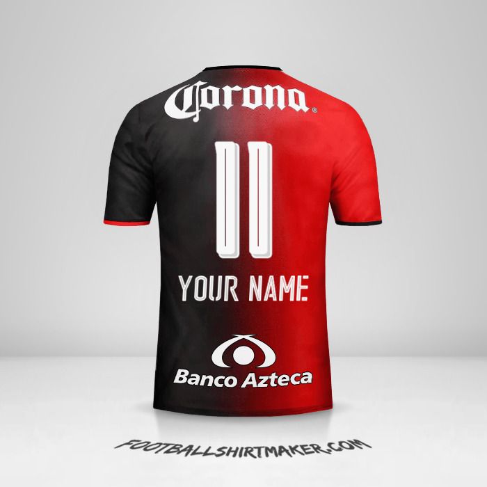Atlas 2016/17 jersey number 11 your name