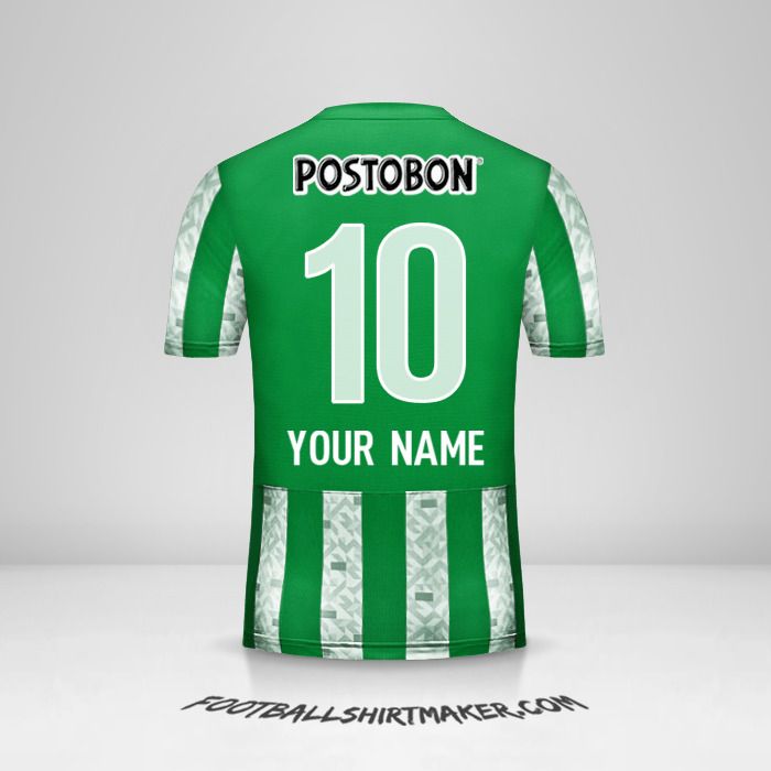 Atletico Nacional 2014 jersey number 10 your name