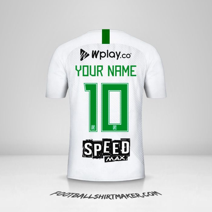 Atletico Nacional 2019 II jersey number 10 your name