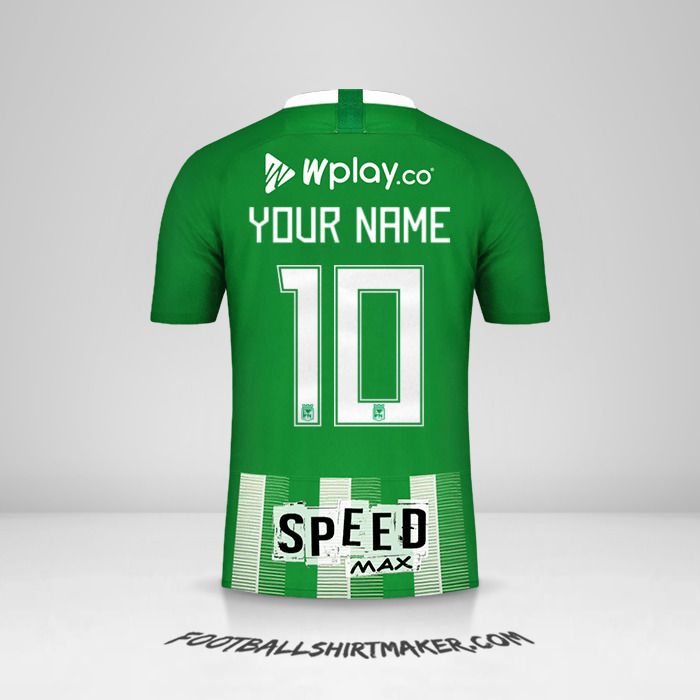 Atletico Nacional 2019 jersey number 10 your name