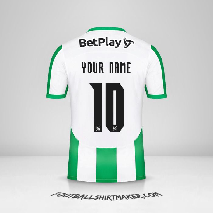Atletico Nacional 2023 jersey number 10 your name