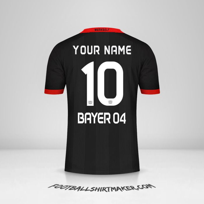 Bayer 04 Leverkusen 2020/21 jersey number 10 your name