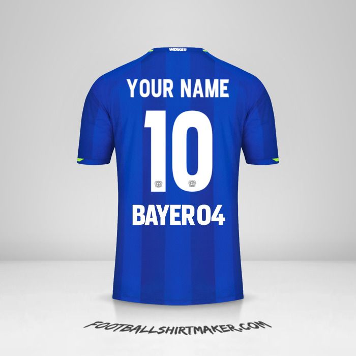 Bayer 04 Leverkusen 2021/2022 II jersey number 10 your name