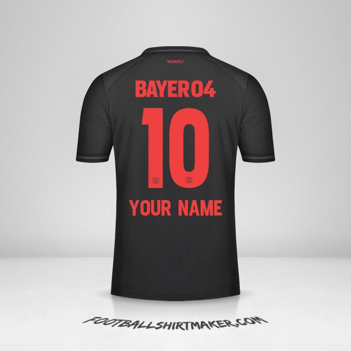 Bayer 04 Leverkusen 2023/2024 jersey number 10 your name