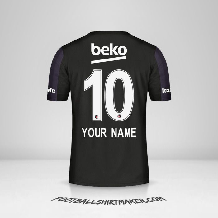 Besiktas JK 2018/19 II jersey number 10 your name