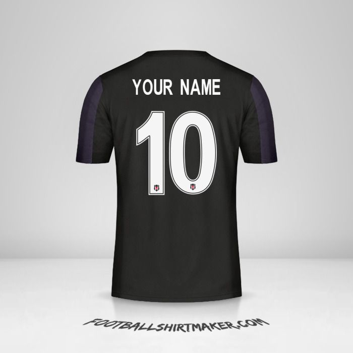 Besiktas JK 2018/19 Cup II jersey number 10 your name