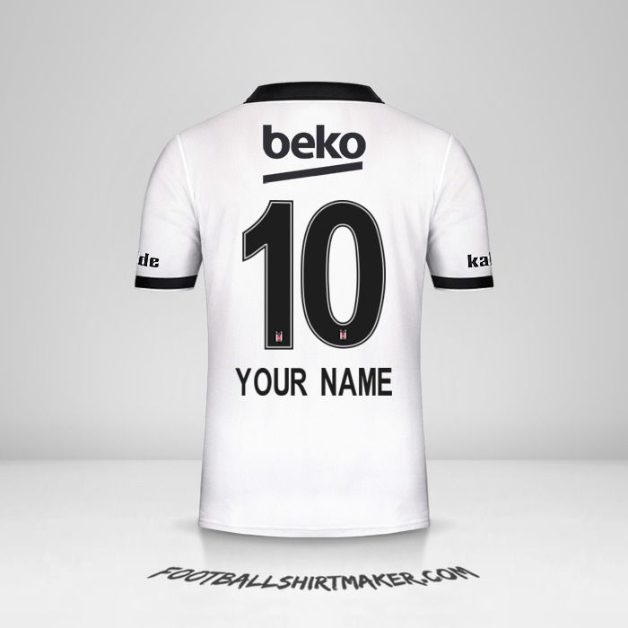 Besiktas JK 2018/19 jersey number 10 your name