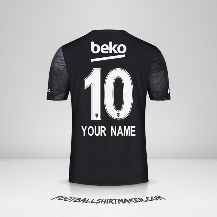 Besiktas JK 2019/20 II jersey number 10 your name