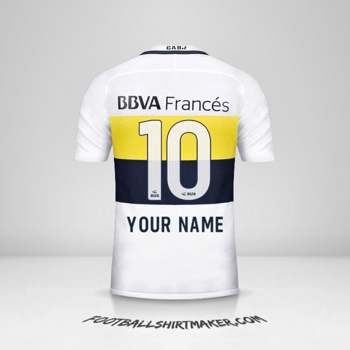 Boca Juniors 2016/17 II jersey number 10 your name