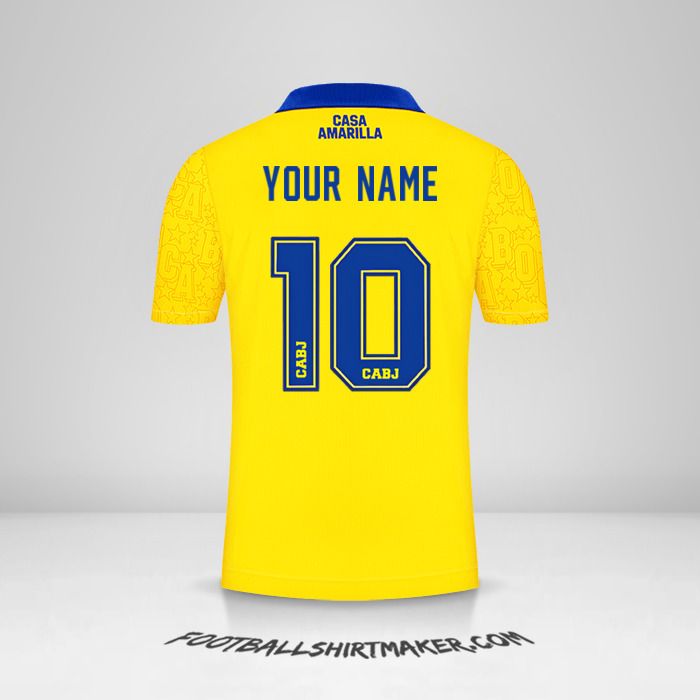 Boca Juniors 2022/23 III jersey number 10 your name