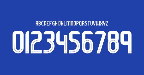 Font Boca Juniors Jersey 2024 2025 Names Letters Numbers Nameset Preview 00 4668