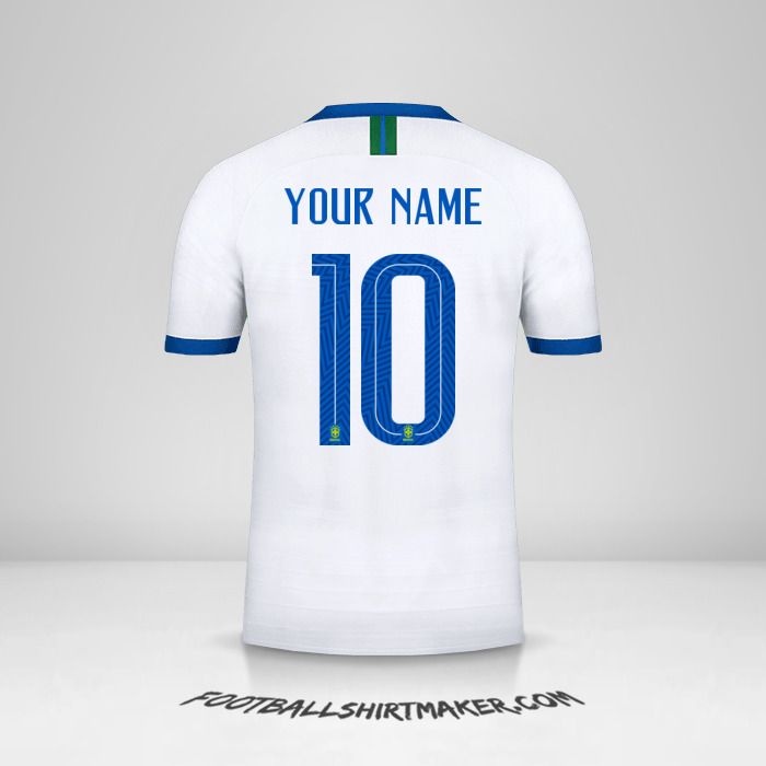 Brazil 2019 III jersey number 10 your name