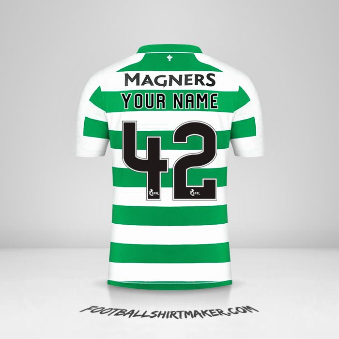 Make Celtic FC 2019/20 custom jersey 