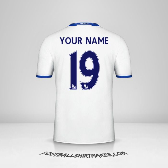 Chelsea 2016/17 III jersey number 19 your name