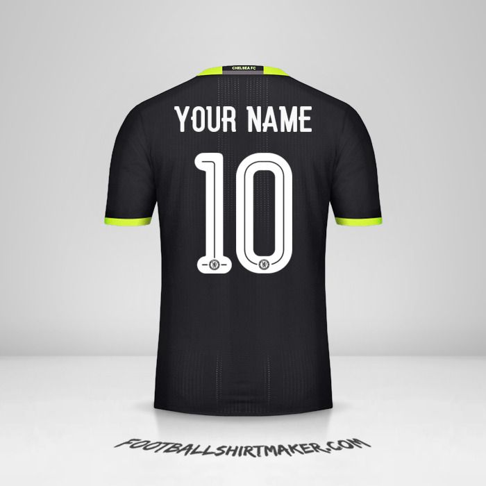 Chelsea 2016/17 Cup II jersey number 10 your name