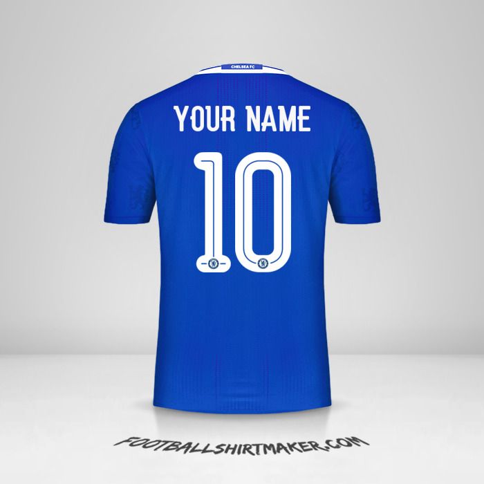Chelsea 2016/17 Cup jersey number 10 your name