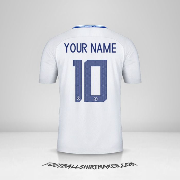 Chelsea 2017/18 Cup II jersey number 10 your name