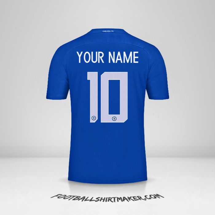 Chelsea 2017/18 Cup jersey number 10 your name