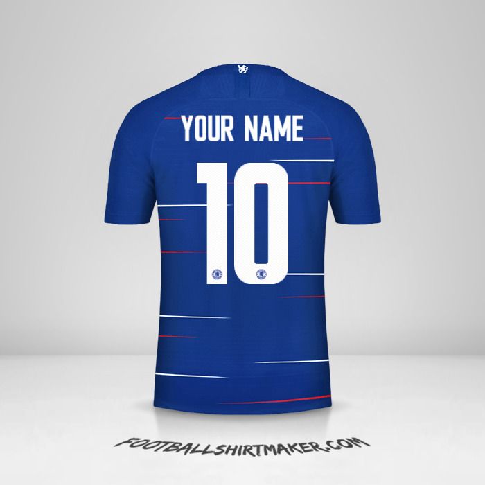Chelsea 2018/19 Cup jersey number 10 your name