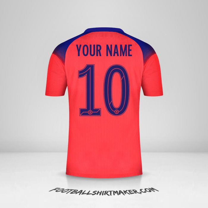 Chelsea 2020/21 Cup III jersey number 10 your name