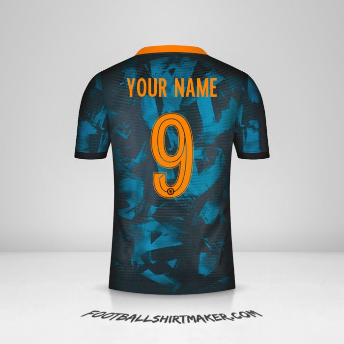 Chelsea 2021/2022 Cup III jersey number 9 your name