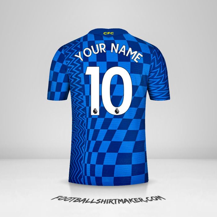 Chelsea 2021/2022 jersey number 10 your name