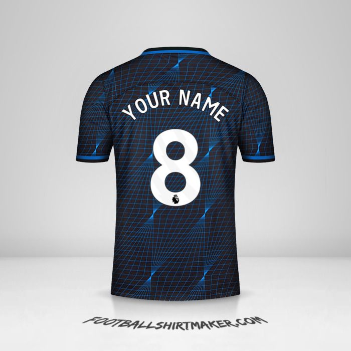 Chelsea 2023/2024 II jersey number 8 your name