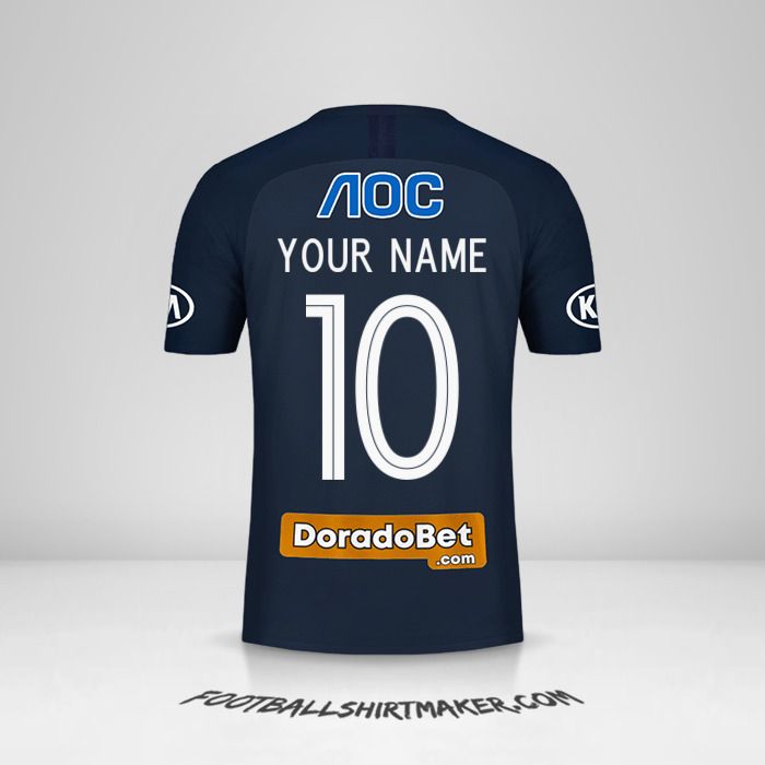 Club Alianza Lima 2019 II jersey number 10 your name