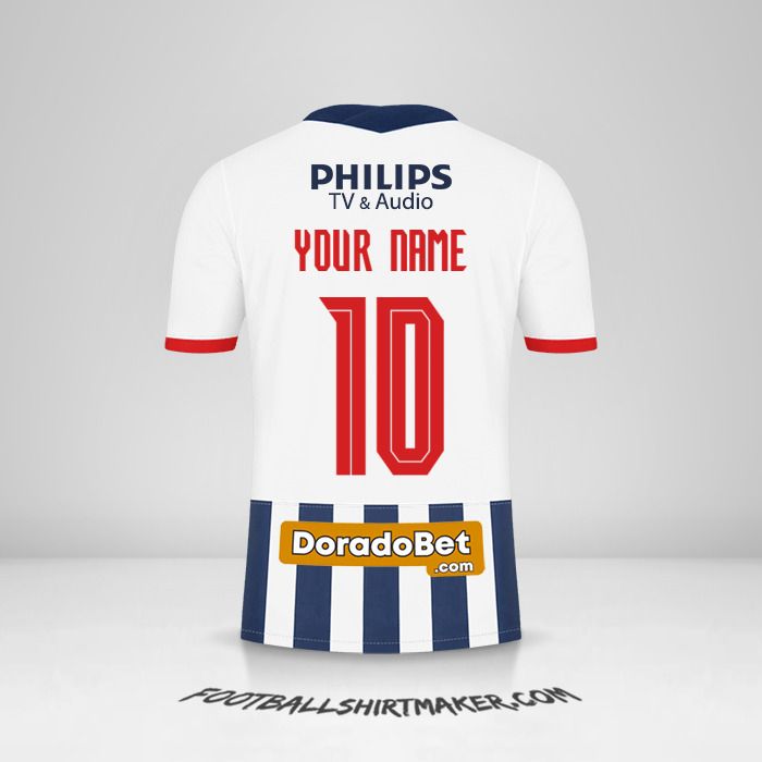 Club Alianza Lima 2022 jersey number 10 your name