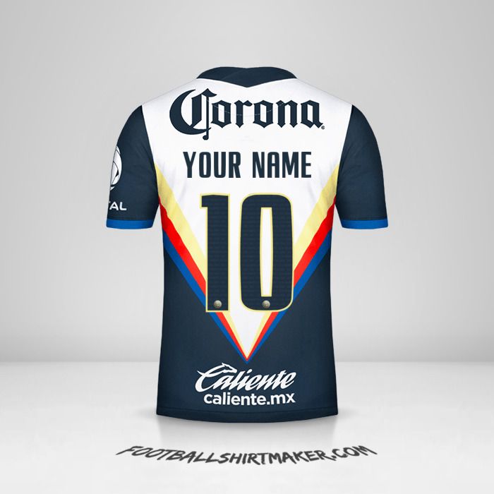 Make Club America 21 Ii Custom Jersey With Your Name Make Club America 21 Ii Custom Jersey With Your Name