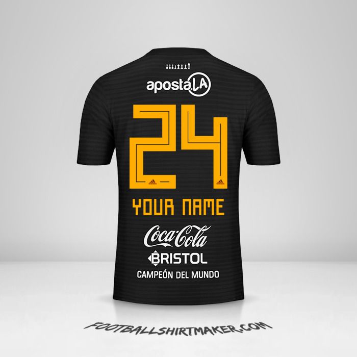 Club Olimpia 2018/19 II jersey number 24 your name